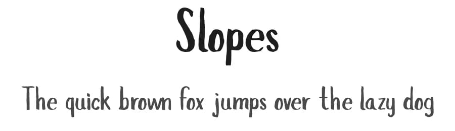 Slopes by Boris Garic — Script Handwritten Font — preview 1