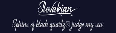 Slovakian by RaisProject — Script Handwritten Font — thumbnail 2