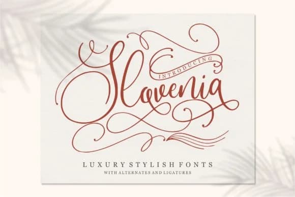 Slovenia Font by Garisman Studio — Script Handwritten Font