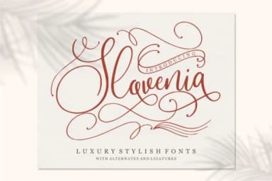 Slovenia Font by Garisman Studio — Script Handwritten Font — thumbnail 1