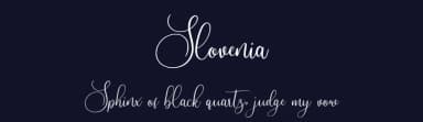 Slovenia by Garisman Studio — Script Handwritten Font — thumbnail 2