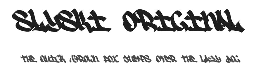 SlySki Original by CrazeCo.com.au — Script Handwritten Font