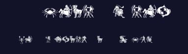 SL Zodiac Stencils by Su Lucas — Dingbats Font — thumbnail 2