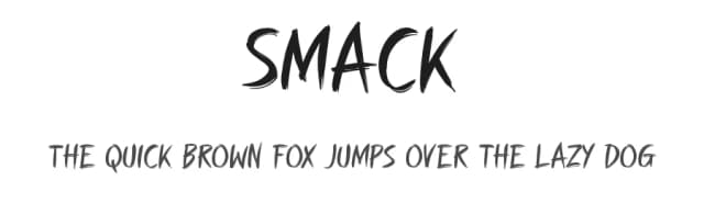 Smack by Tokokoo Studio — Script Handwritten Font