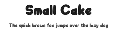 Small Cake by Valiant Project — Script Handwritten Font — thumbnail 1