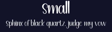 Small by Inermedia Studio — Script Handwritten Font — thumbnail 2