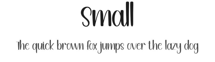 Small by Inermedia Studio — Script Handwritten Font