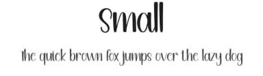 Small by Inermedia Studio — Script Handwritten Font — thumbnail 1