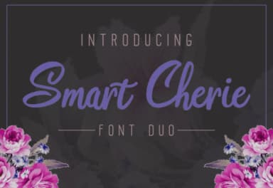 Smart Cherie Duo Font by pandanwangi — Script Handwritten Font — thumbnail 1