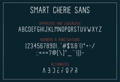 Smart Cherie Duo Font by pandanwangi — Script Handwritten Font — thumbnail 6