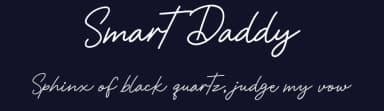 Smart Daddy by Gagegostyle — Script Handwritten Font — thumbnail 2