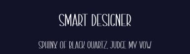 Smart Designer by Scratchones — Script Handwritten Font — thumbnail 2