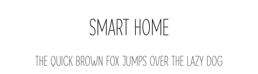 Smart Home by Etik Fatimah — Script Handwritten Font