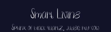 Smart Living by Booga Letter — Script Handwritten Font — thumbnail 2