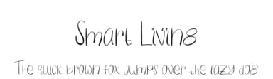 Smart Living by Booga Letter — Script Handwritten Font — thumbnail 1