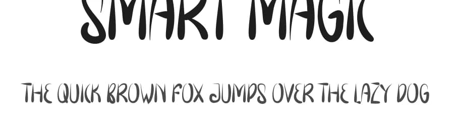 Smart Magic by K_IN Studio — Script Handwritten Font