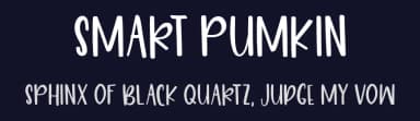 Smart Pumkin by Goodrichees — Script Handwritten Font — thumbnail 2
