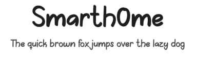 Smarth0me by Kateeng Ciu — Script Handwritten Font — thumbnail 1