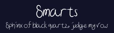 Smarts by GORES Communitype Studio — Script Handwritten Font — thumbnail 2