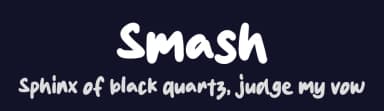 Smash by MJType — Script Handwritten Font — thumbnail 2