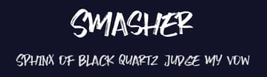 Smasher by Lettersiro Studio — Script Handwritten Font — thumbnail 2