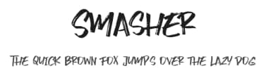 Smasher by Lettersiro Studio — Script Handwritten Font — thumbnail 1