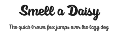 Smell a Daisy by Billy Argel Fonts ® — Script Handwritten Font — thumbnail 1