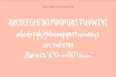 Smile and Love Font by geadesign — Script Handwritten Font — thumbnail 2