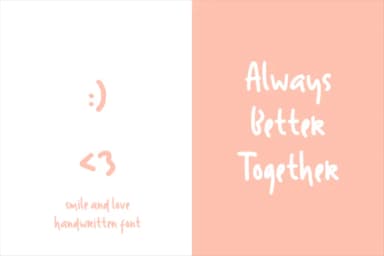 Smile and Love Font by geadesign — Script Handwritten Font — thumbnail 4