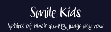 Smile Kids by MJType — Script Handwritten Font — thumbnail 2