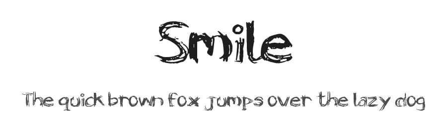 Smile by Miguel Mojica — Script Handwritten Font