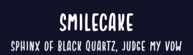 Smilecake by Balpirick Studio — Script Handwritten Font — thumbnail 2