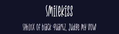 Smilekiss by Sketype Studio — Script Handwritten Font — thumbnail 2