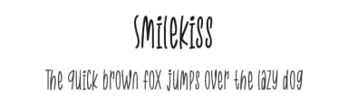 Smilekiss by Sketype Studio — Script Handwritten Font — thumbnail 1