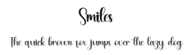 Smiles by FreshtypeINK — Script Handwritten Font — thumbnail 1