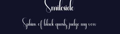 Smileside by Andi Moz — Script Handwritten Font — thumbnail 2