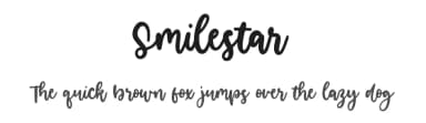 Smilestar by Balpirick Studio — Script Handwritten Font — thumbnail 1