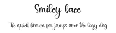Smiley Face by PiPi Creative STUDIO — Script Handwritten Font — thumbnail 1