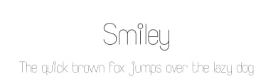 Smiley by Steve Gardner — Sans Serif Font — thumbnail 1