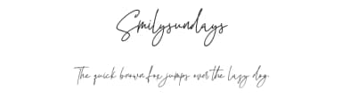 Smilysundays by Maulana Creative — Script Handwritten Font — thumbnail 1