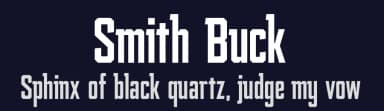 Smith Buck by Storytype Studio — Sans Serif Font — thumbnail 2