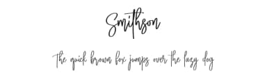Smithson by Letternun — Script Handwritten Font — thumbnail 1