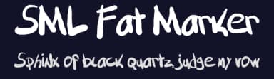 SML Fat Marker by Lust — Script Handwritten Font — thumbnail 2