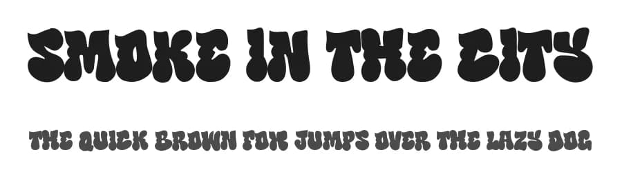 Smoke in the City by BlackFridayFont FMF — Script Handwritten Font