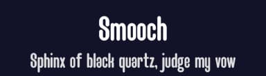 Smooch by Typefactoryco — Sans Serif Font — thumbnail 2