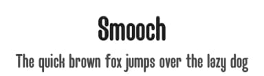 Smooch by Typefactoryco — Sans Serif Font — thumbnail 1