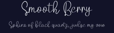 Smooth Berry by Inermedia Studio — Script Handwritten Font — thumbnail 2