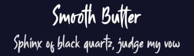Smooth Butter by PutraCetol Studio — Script Handwritten Font — thumbnail 2