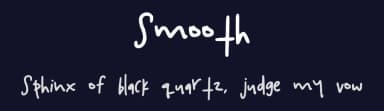 Smooth by Ceej Loco — Script Handwritten Font — thumbnail 2
