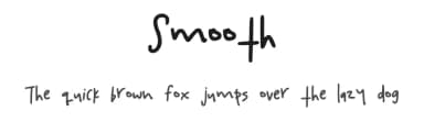 Smooth by Ceej Loco — Script Handwritten Font — thumbnail 1